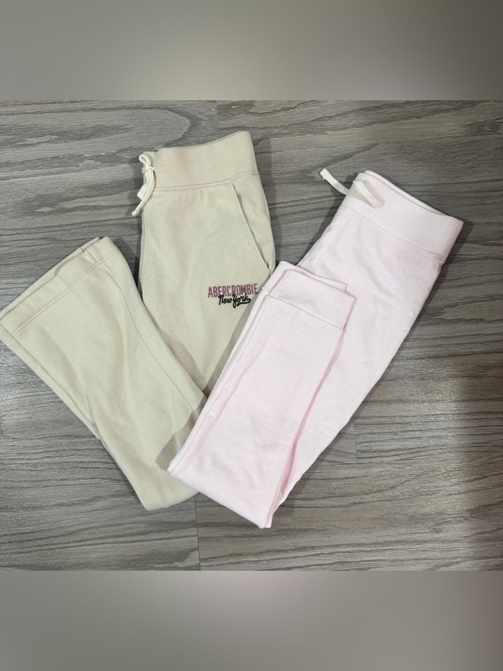 Abercrombie Kids Sweatpants Bundle Cozy Lounge Soft Girl Aesthetic 11/12
